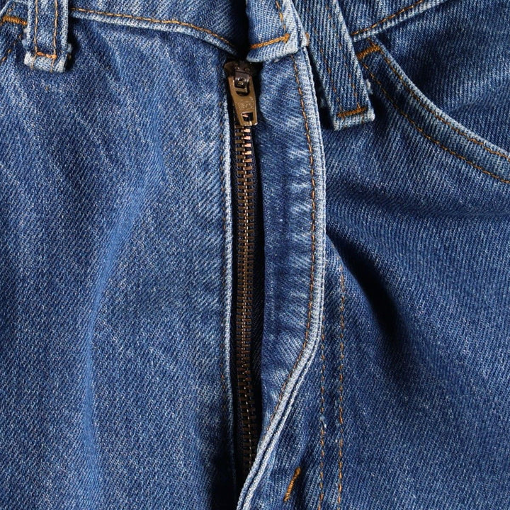 1980'S Levi's Orange Tab Bootcut Denim Pants, Made in USA, Men's Size W33 (approx.), Vintage Orange Tab unclear blue type Vintage Second Hand