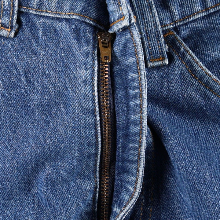 1980'S Levi's Orange Tab Bootcut Denim Pants, Made in USA, Men's Size W33 (approx.), Vintage Orange Tab unclear blue type Vintage Second Hand