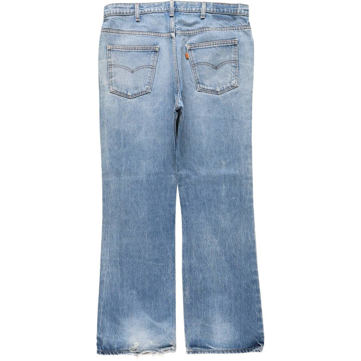 Levi's Orange Tab Bootcut Denim Pants, Men's Size W38 (approx.) unclear blue type Vintage Second Hand