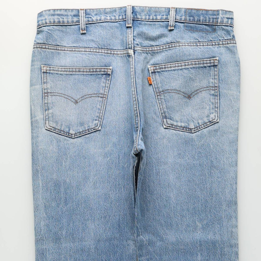 Levi's Orange Tab Bootcut Denim Pants, Men's Size W38 (approx.) unclear blue type Vintage Second Hand