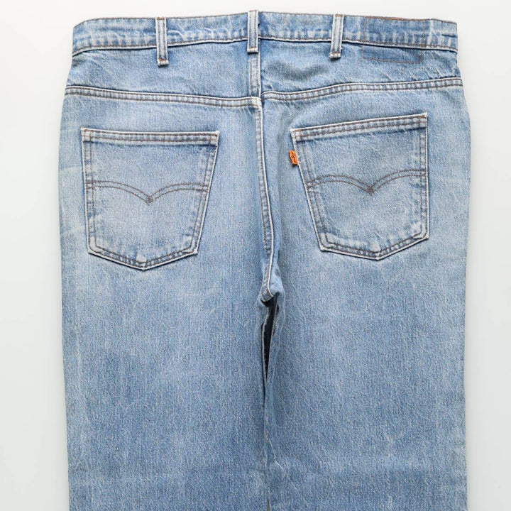 Levi's Orange Tab Bootcut Denim Pants, Men's Size W38 (approx.) unclear blue type Vintage Second Hand