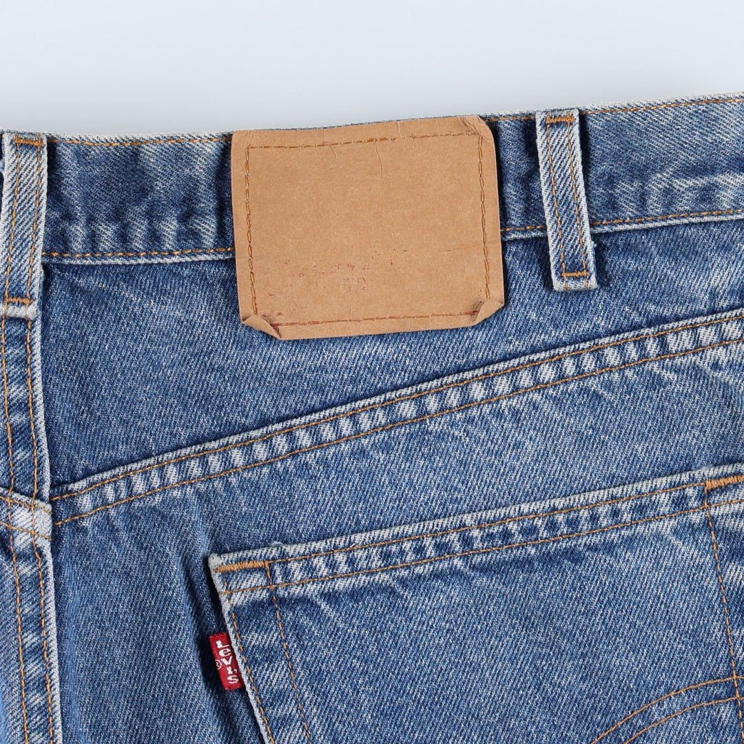 2000'S Levi's 20517 0217 Bootcut Denim Pants, Made in USA, Men's W35 (approx.) cotton blue type Vintage Second Hand