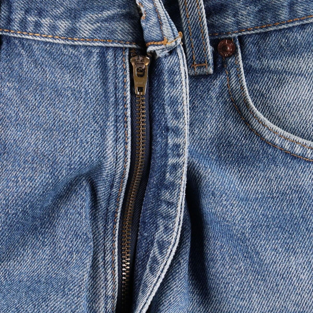 2000'S Levi's 20517 0217 Bootcut Denim Pants, Made in USA, Men's W35 (approx.) cotton blue type Vintage Second Hand