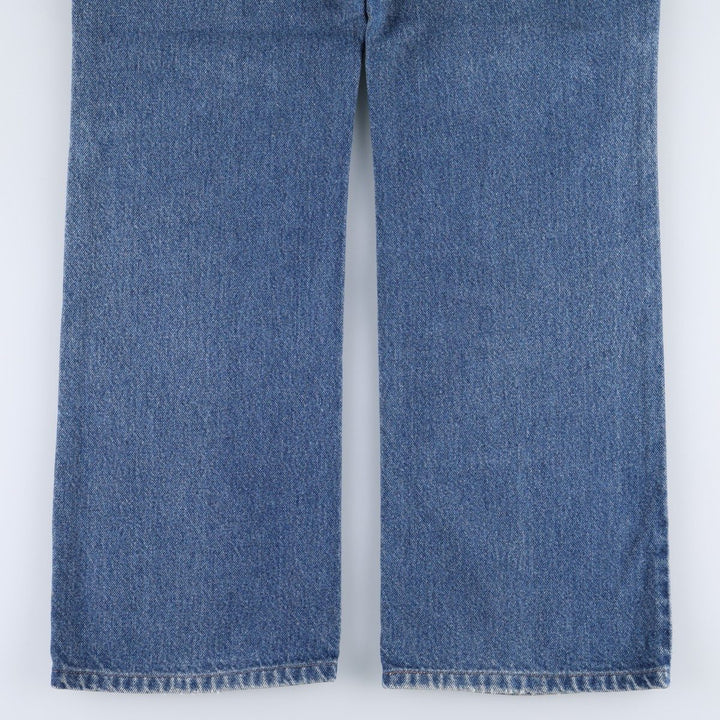 2000'S Levi's 20517 0217 Bootcut Denim Pants, Made in USA, Men's W35 (approx.) cotton blue type Vintage Second Hand