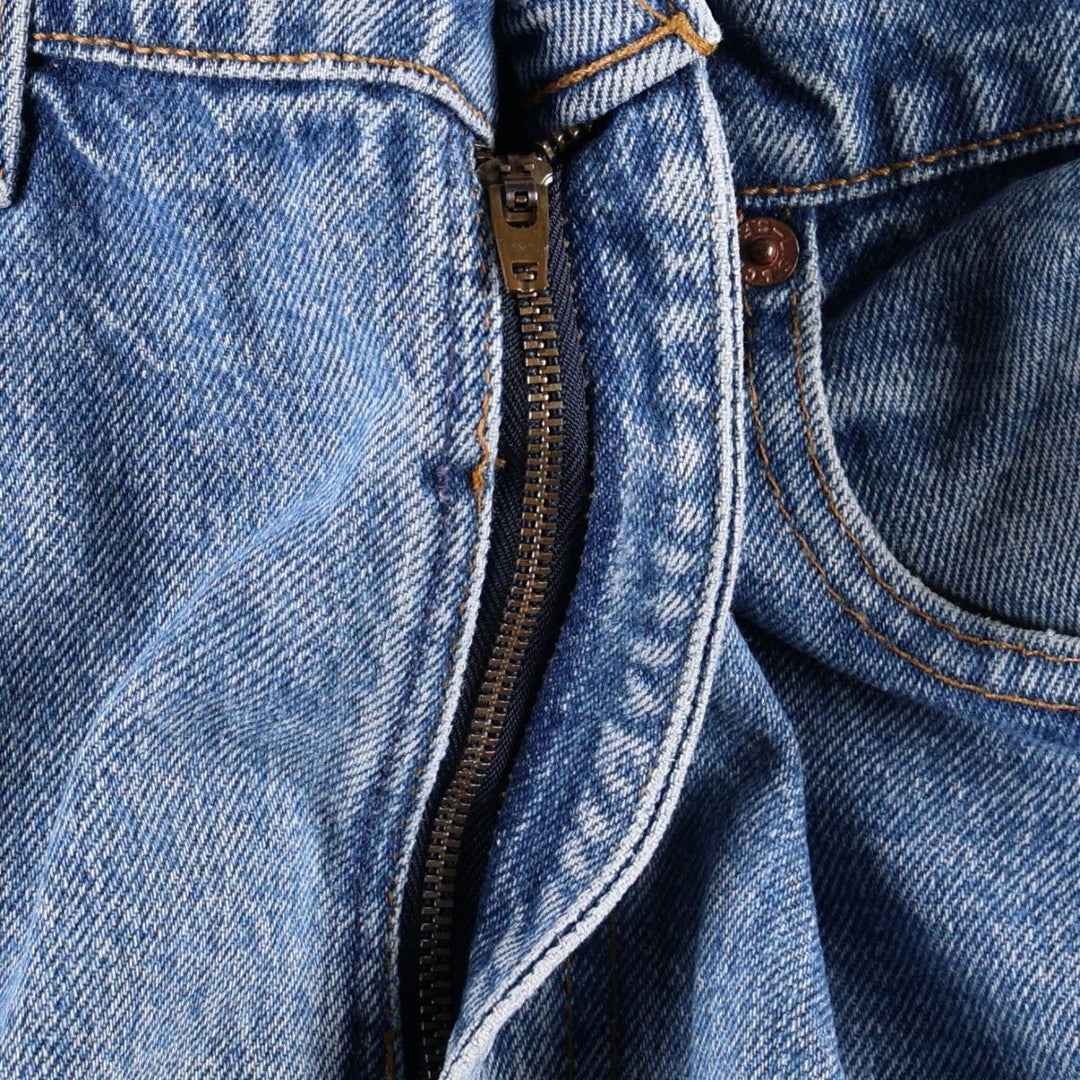 1990'S Levi's 40517-0215 Bootcut Denim Pants, Made in USA, Men's W35 (approx.), Vintage cotton blue type Vintage Second Hand