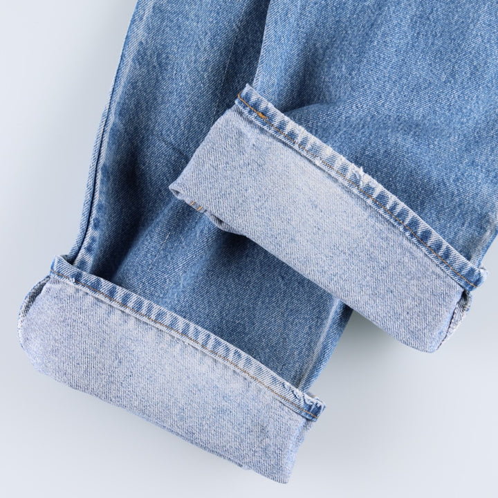 1990'S Levi's 40517-0215 Bootcut Denim Pants, Made in USA, Men's W35 (approx.), Vintage cotton blue type Vintage Second Hand