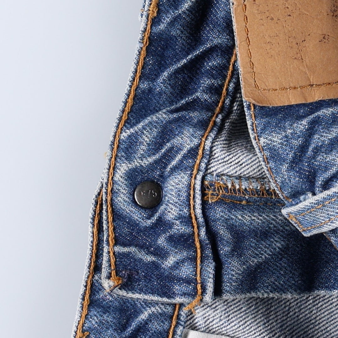 90'S Levi's 20517-0217 Orange Tab Bootcut Denim Pants Made in USA Men's W34 Vintage unclear blue type Vintage Second Hand