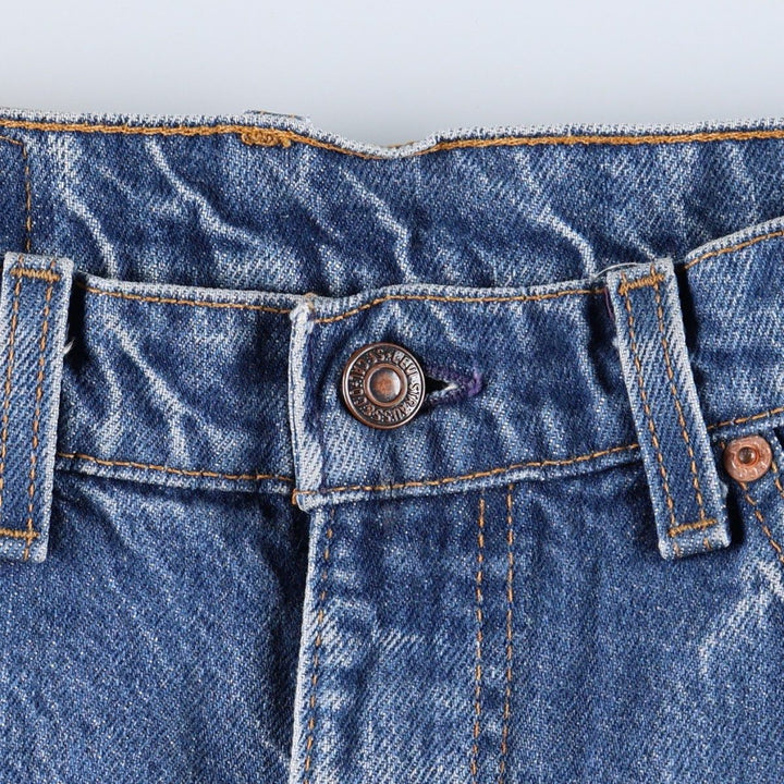 90'S Levi's 20517-0217 Orange Tab Bootcut Denim Pants Made in USA Men's W34 Vintage unclear blue type Vintage Second Hand