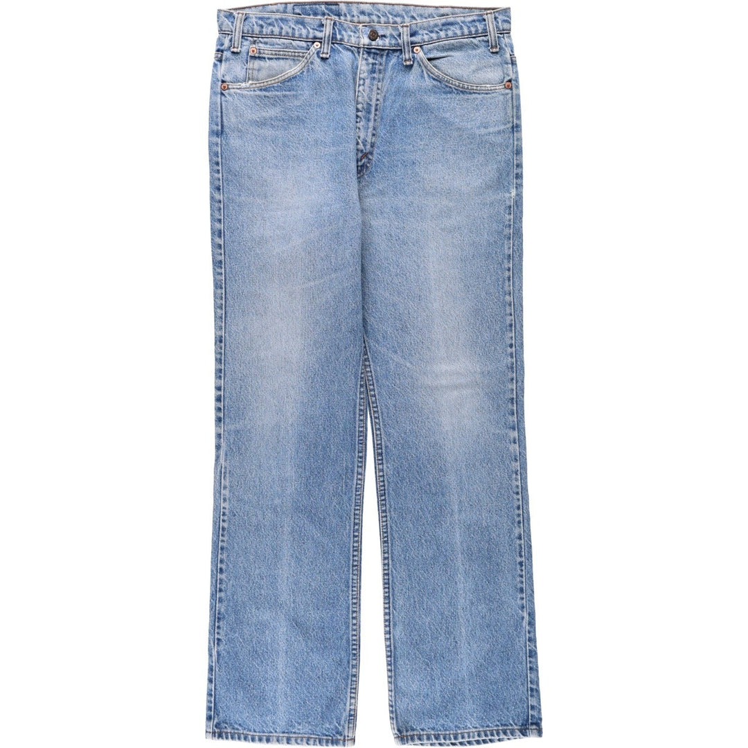 90'S Levi's 20517-0217 Orange Tab Bootcut Denim Pants Made in USA Men's W35 Vintage cotton blue type Vintage Second Hand