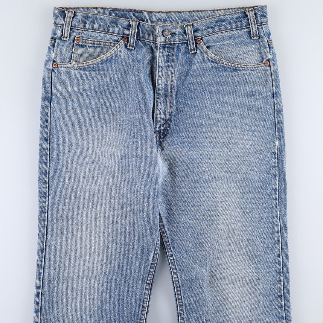 90'S Levi's 20517-0217 Orange Tab Bootcut Denim Pants Made in USA Men's W35 Vintage cotton blue type Vintage Second Hand
