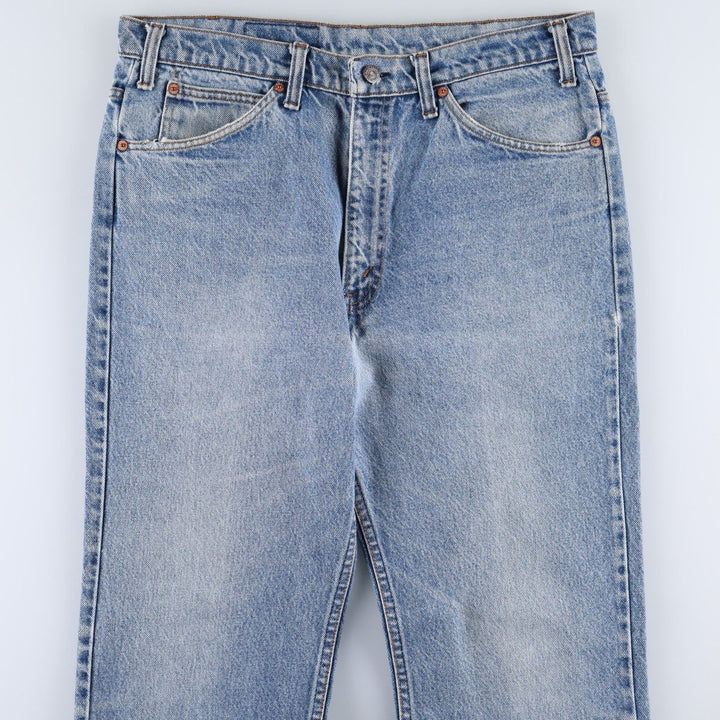 90'S Levi's 20517-0217 Orange Tab Bootcut Denim Pants Made in USA Men's W35 Vintage cotton blue type Vintage Second Hand