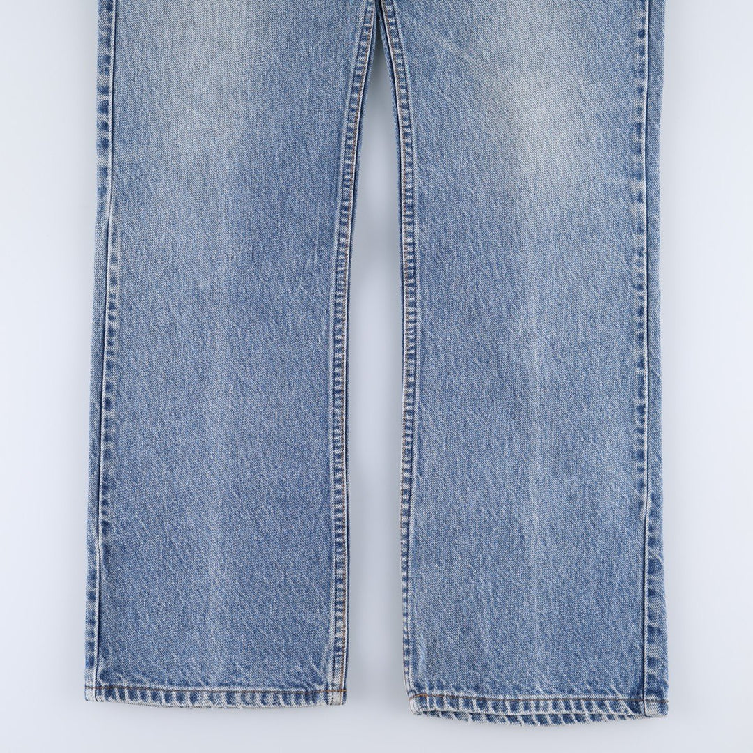 90'S Levi's 20517-0217 Orange Tab Bootcut Denim Pants Made in USA Men's W35 Vintage cotton blue type Vintage Second Hand