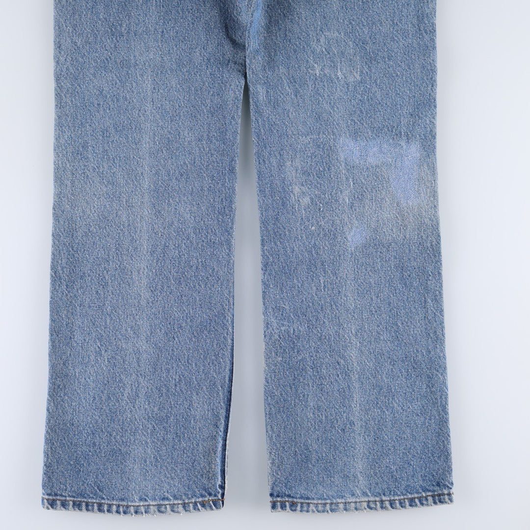90'S Levi's 20517-0217 Orange Tab Bootcut Denim Pants Made in USA Men's W35 Vintage cotton blue type Vintage Second Hand