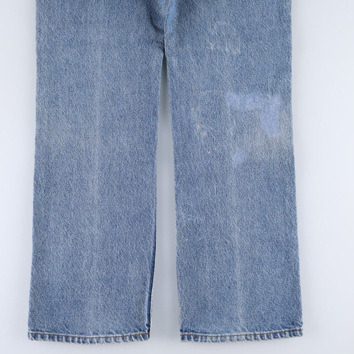 90'S Levi's 20517-0217 Orange Tab Bootcut Denim Pants Made in USA Men's W35 Vintage cotton blue type Vintage Second Hand
