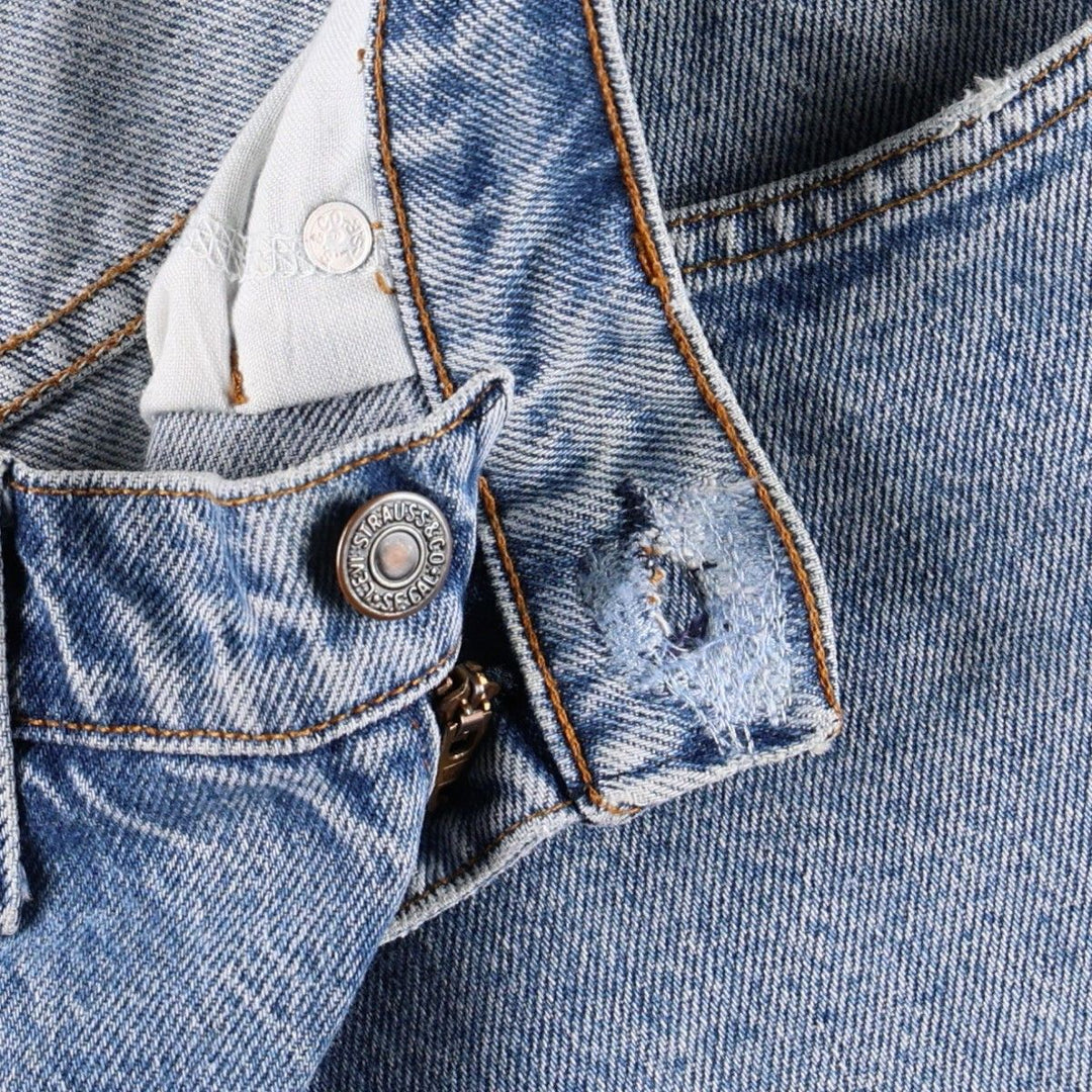 90'S Levi's 20517-0217 Orange Tab Bootcut Denim Pants Made in USA Men's W35 Vintage cotton blue type Vintage Second Hand