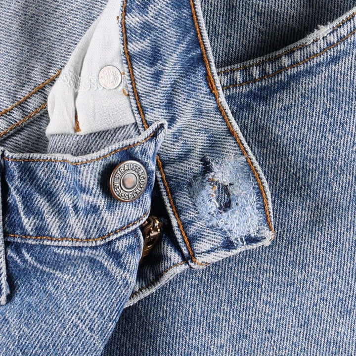 90'S Levi's 20517-0217 Orange Tab Bootcut Denim Pants Made in USA Men's W35 Vintage cotton blue type Vintage Second Hand