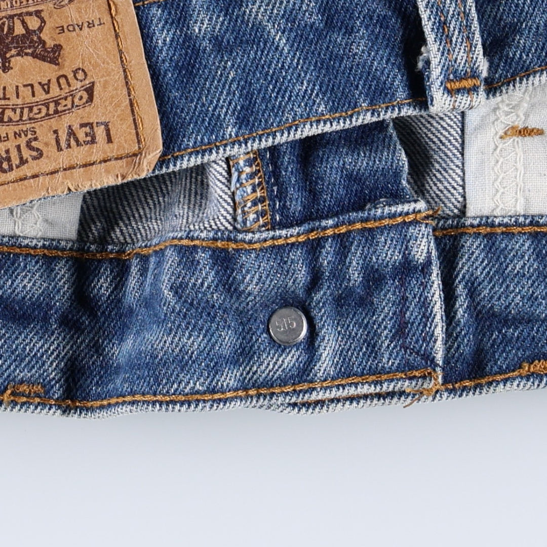 90'S Levi's 40517-0215 Orange Tab Bootcut Denim Pants Made in USA Men's W34 Vintage cotton blue type Vintage Second Hand