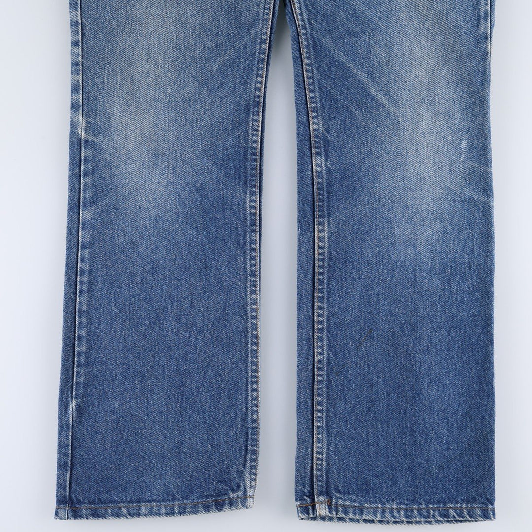 90'S Levi's 40517-0215 Orange Tab Bootcut Denim Pants Made in USA Men's W34 Vintage cotton blue type Vintage Second Hand