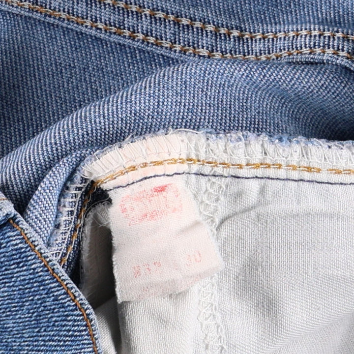 1990'S Levi's 517 Bootcut Denim Pants, Made in USA, Men's Size W31 (approx.), Vintage unclear blue type Vintage Second Hand