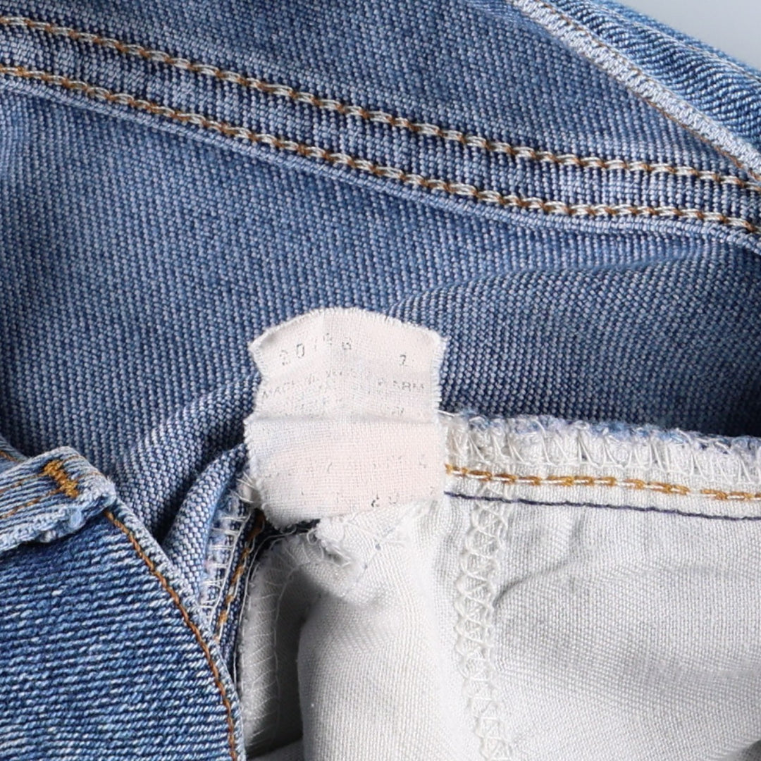 1990'S Levi's 517 Bootcut Denim Pants, Made in USA, Men's Size W31 (approx.), Vintage unclear blue type Vintage Second Hand