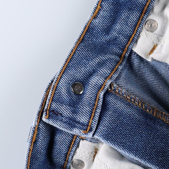 1990'S Levi's 517 Bootcut Denim Pants, Made in USA, Men's Size W31 (approx.), Vintage unclear blue type Vintage Second Hand