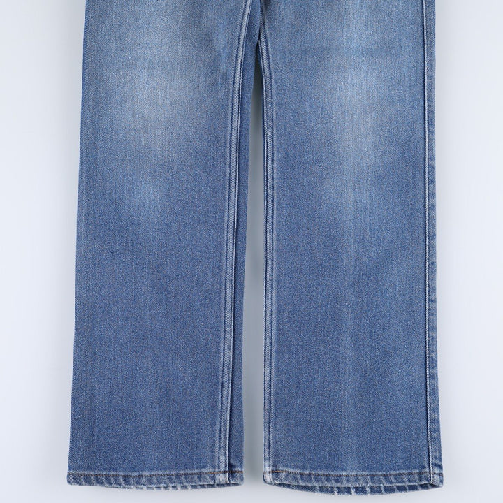 1990'S Levi's 517 Bootcut Denim Pants, Made in USA, Men's Size W31 (approx.), Vintage unclear blue type Vintage Second Hand