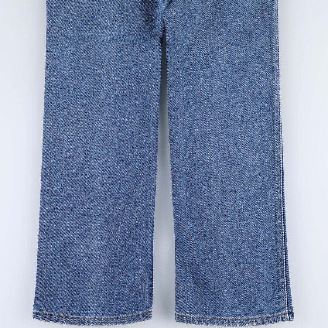 1990'S Levi's 517 Bootcut Denim Pants, Made in USA, Men's Size W31 (approx.), Vintage unclear blue type Vintage Second Hand