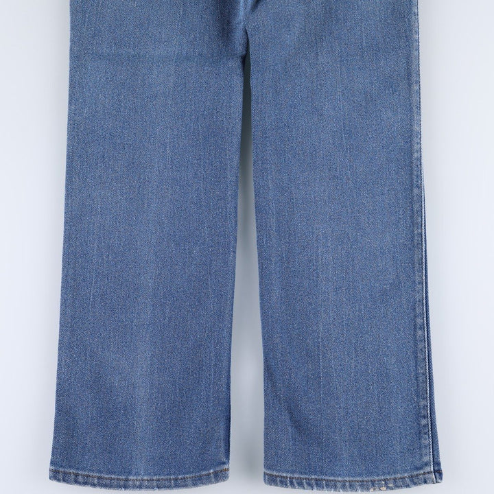 1990'S Levi's 517 Bootcut Denim Pants, Made in USA, Men's Size W31 (approx.), Vintage unclear blue type Vintage Second Hand