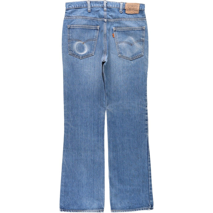 ~90'S Levi's 517 Bootcut Denim Pants, Made in USA, Men's W32 (approx.), Vintage unclear blue type Vintage Second Hand