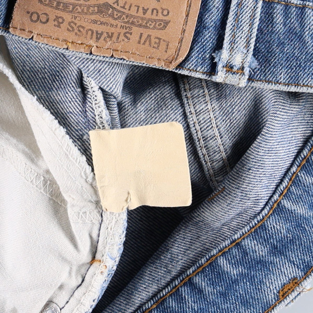 ~90'S Levi's 517 Bootcut Denim Pants, Made in USA, Men's W32 (approx.), Vintage unclear blue type Vintage Second Hand