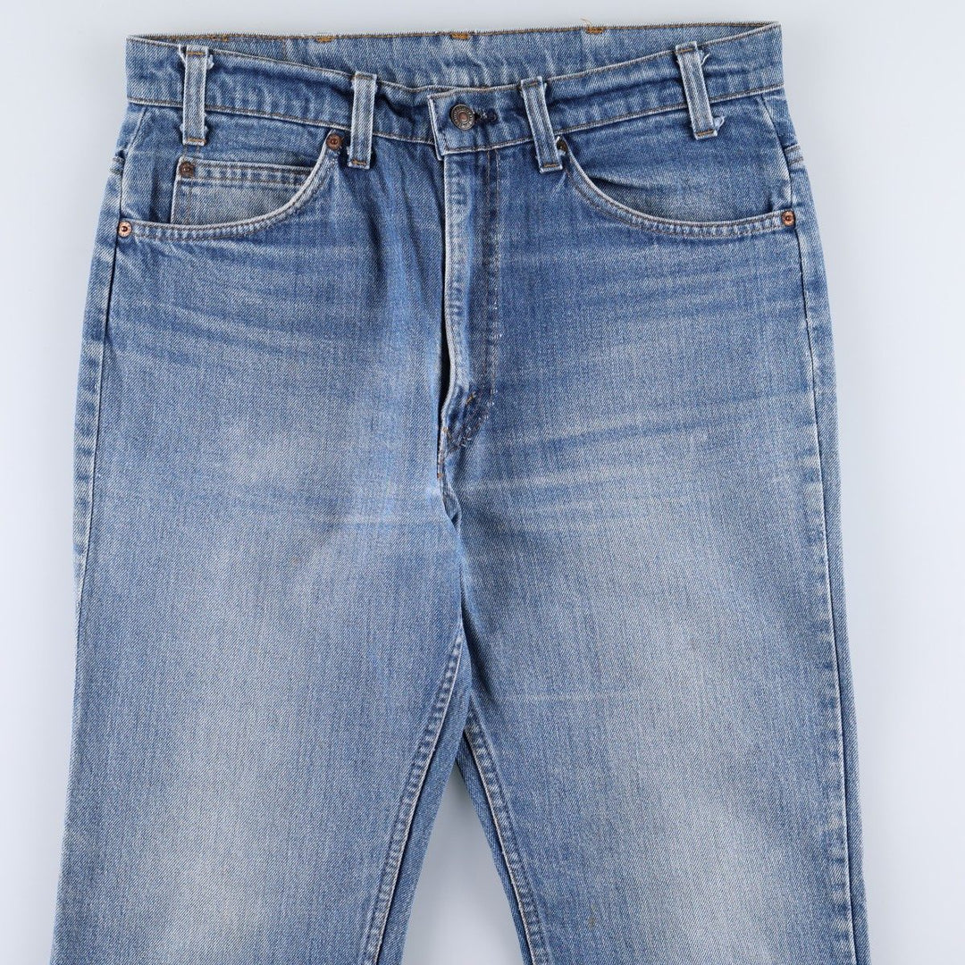 ~90'S Levi's 517 Bootcut Denim Pants, Made in USA, Men's W32 (approx.), Vintage unclear blue type Vintage Second Hand