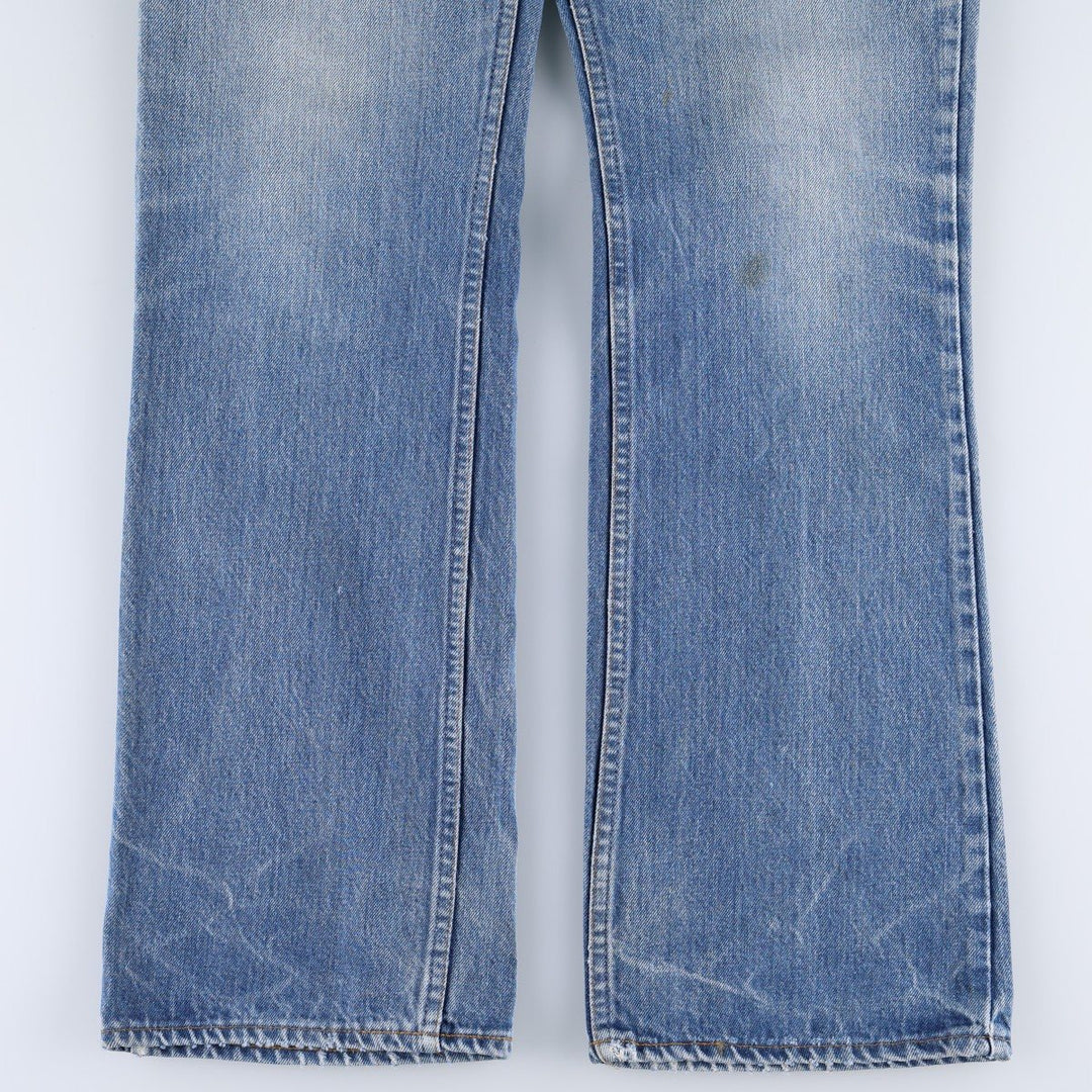 ~90'S Levi's 517 Bootcut Denim Pants, Made in USA, Men's W32 (approx.), Vintage unclear blue type Vintage Second Hand