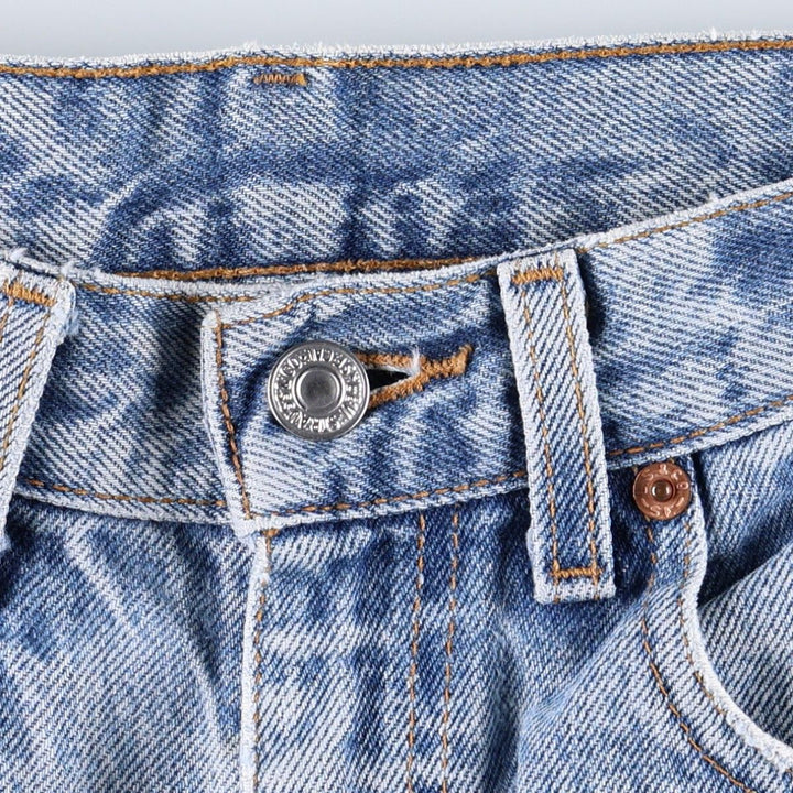 90s-00'S Levi's 517 Bootcut Denim Pants, Made in USA, Men's W30 equivalent, Vintage unclear blue type Vintage Second Hand