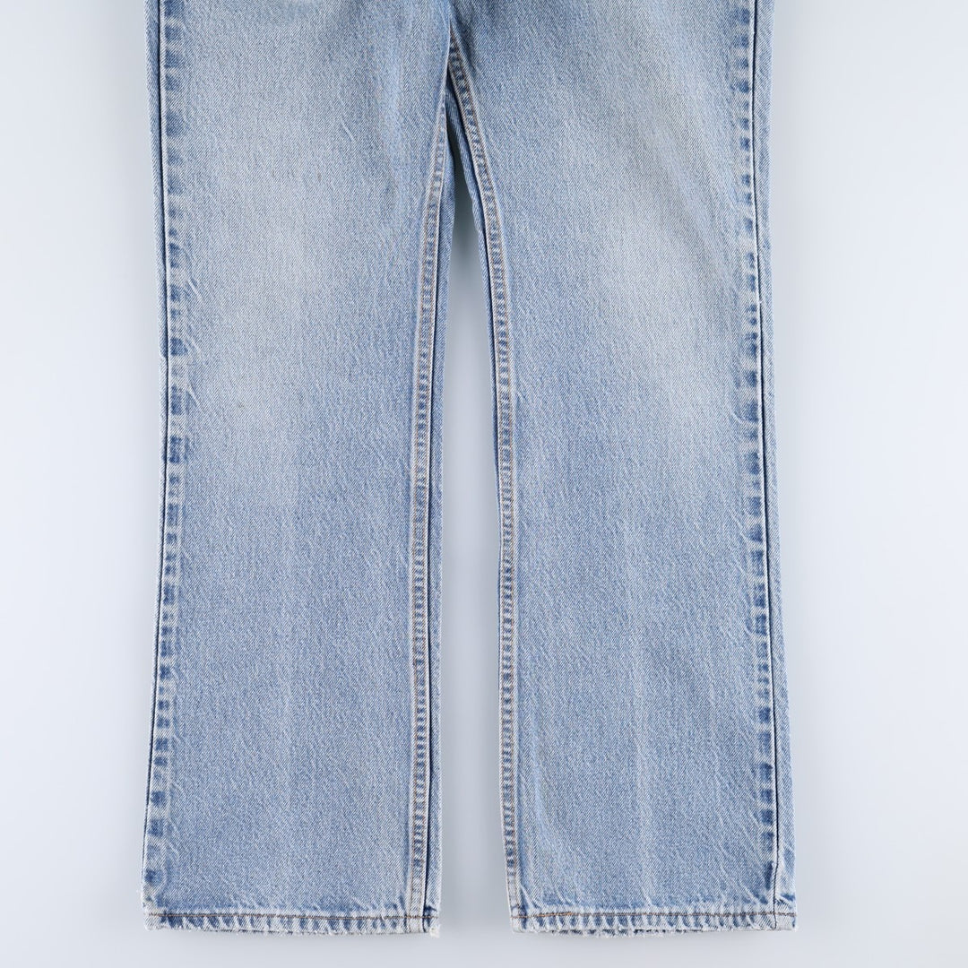 90s-00'S Levi's 517 Bootcut Denim Pants, Made in USA, Men's W30 equivalent, Vintage unclear blue type Vintage Second Hand