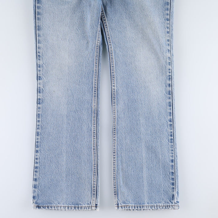 90s-00'S Levi's 517 Bootcut Denim Pants, Made in USA, Men's W30 equivalent, Vintage unclear blue type Vintage Second Hand