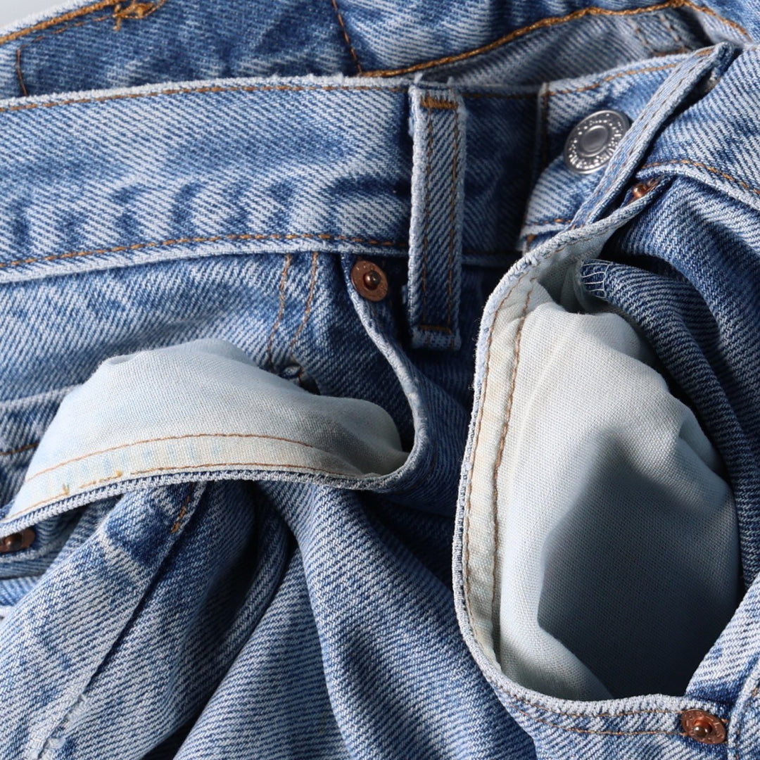 90s-00'S Levi's 517 Bootcut Denim Pants, Made in USA, Men's W30 equivalent, Vintage unclear blue type Vintage Second Hand