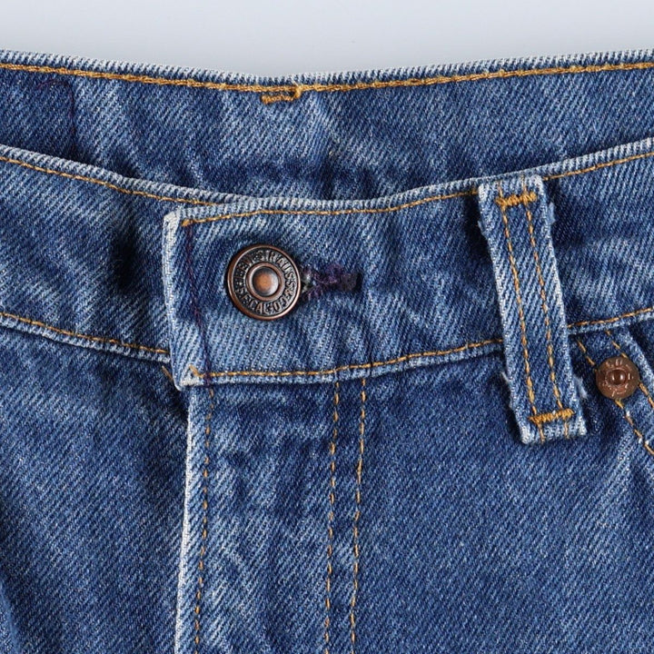 90'S Levi's 20517-0217 Orange Tab Bootcut Denim Pants Made in USA Men's W34 Vintage unclear blue type Vintage Second Hand