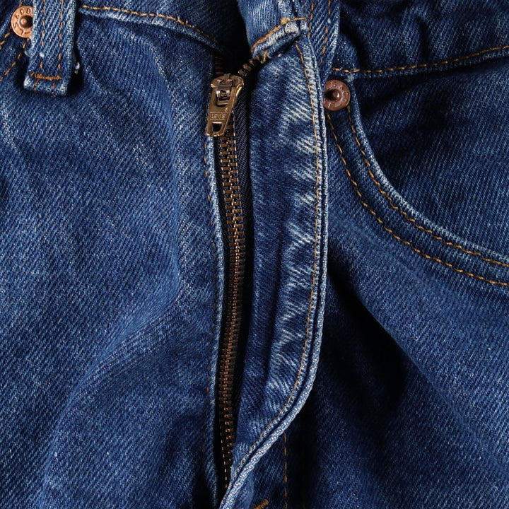 ~90'S Levi's 20517-0217 Orange Tab Bootcut Denim Pants, Made in USA, Men's W32 (approx.), Vintage cotton blue type Vintage Second Hand