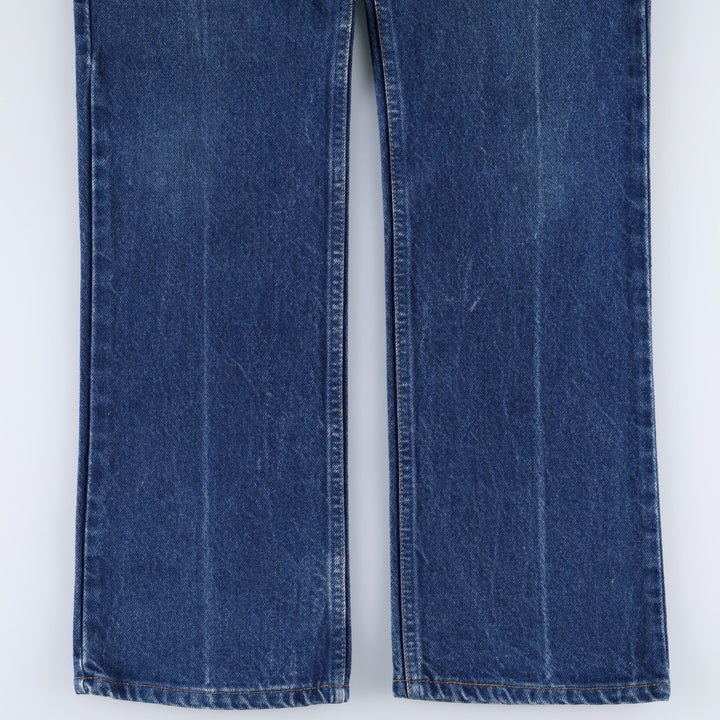 ~90'S Levi's 20517-0217 Orange Tab Bootcut Denim Pants, Made in USA, Men's W32 (approx.), Vintage cotton blue type Vintage Second Hand