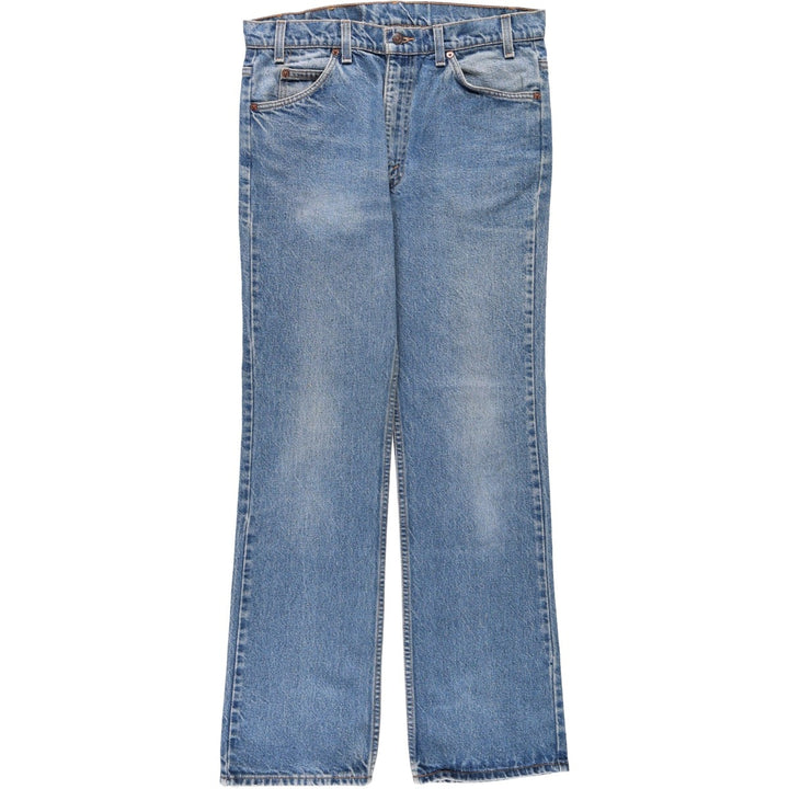 90'S Levi's 20517-0217 Orange Tab Bootcut Denim Pants Made in USA Men's W33 Vintage cotton blue type Vintage Second Hand