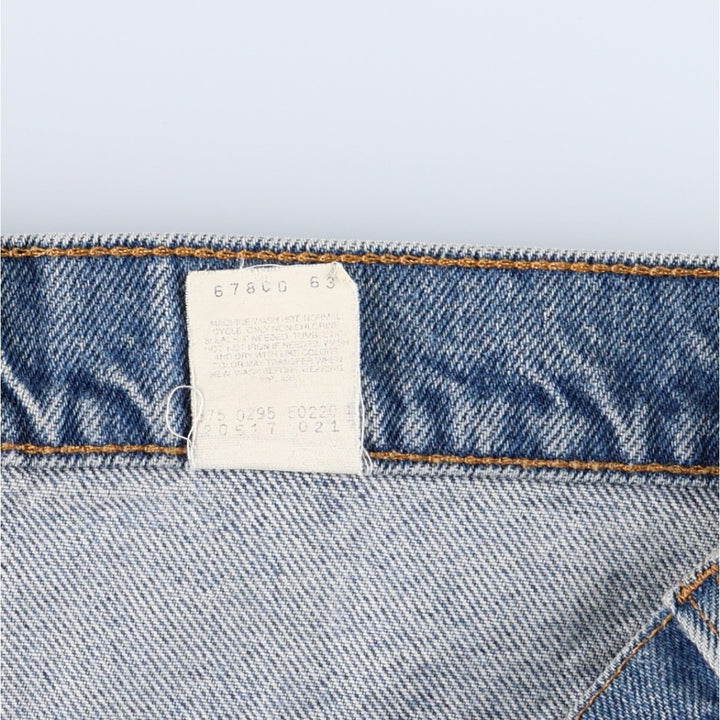 90'S Levi's 20517-0217 Orange Tab Bootcut Denim Pants Made in USA Men's W33 Vintage cotton blue type Vintage Second Hand