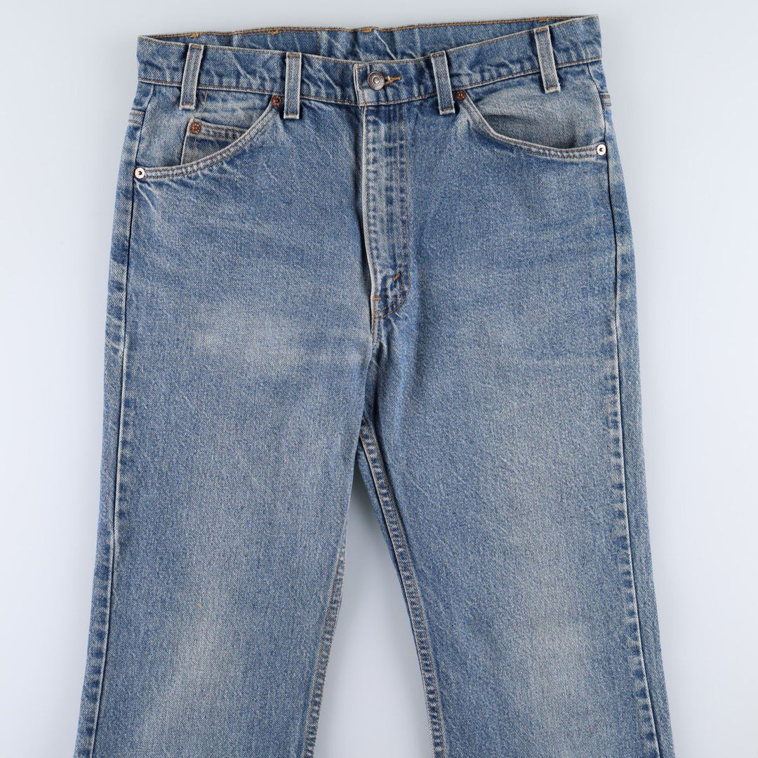 90'S Levi's 20517-0217 Orange Tab Bootcut Denim Pants Made in USA Men's W33 Vintage cotton blue type Vintage Second Hand