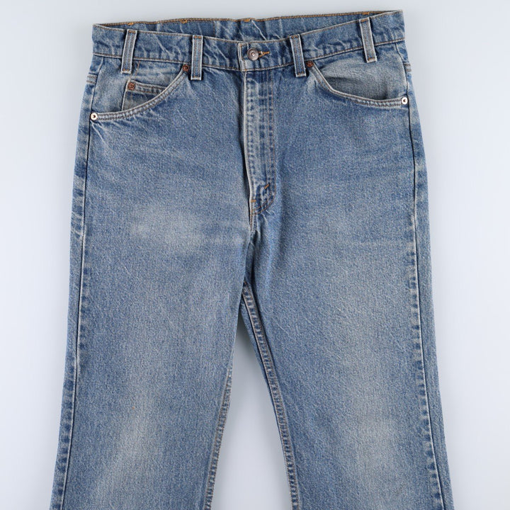 90'S Levi's 20517-0217 Orange Tab Bootcut Denim Pants Made in USA Men's W33 Vintage cotton blue type Vintage Second Hand