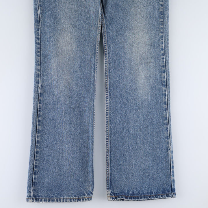 90'S Levi's 20517-0217 Orange Tab Bootcut Denim Pants Made in USA Men's W33 Vintage cotton blue type Vintage Second Hand