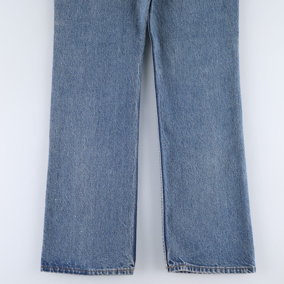 90'S Levi's 20517-0217 Orange Tab Bootcut Denim Pants Made in USA Men's W33 Vintage cotton blue type Vintage Second Hand