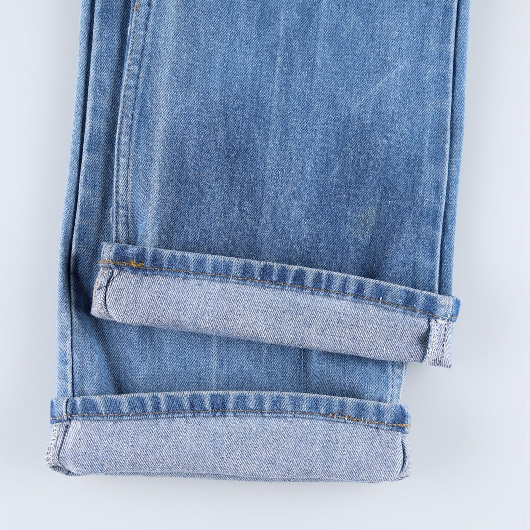 1970'S Levi's 517-0917 Orange Tab Bootcut Denim Pants, Made in USA, Men's Size W33 (approx.), Vintage cotton blue type Vintage Second Hand