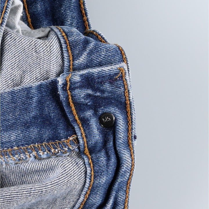 1990'S Levi's 40517-3616 Orange Tab Bootcut Denim Pants, Made in USA, Men's W35 (approx.), Vintage cotton blue type Vintage Second Hand