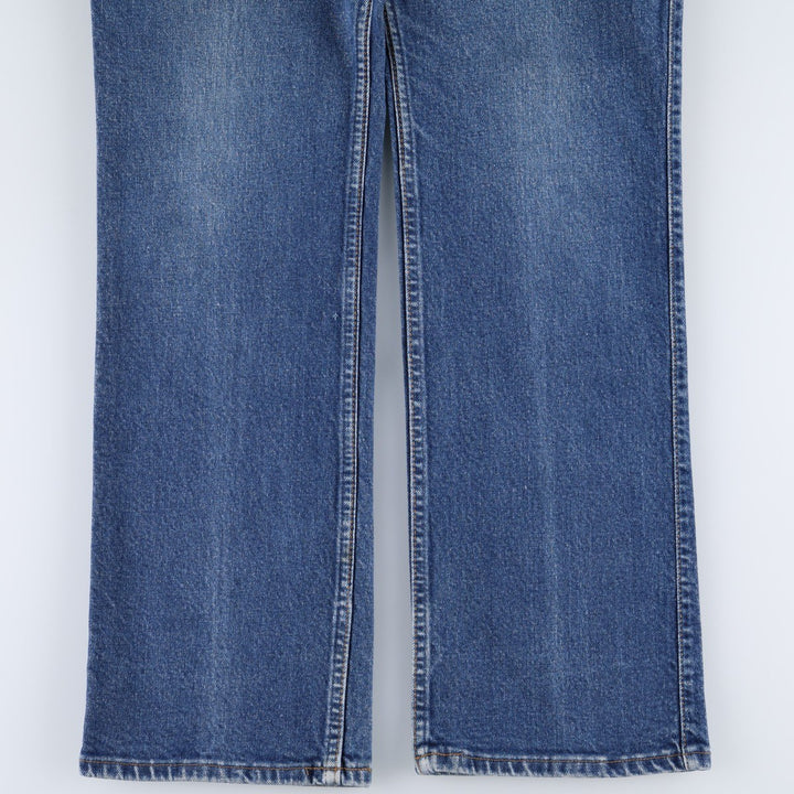 1990'S Levi's 40517-3616 Orange Tab Bootcut Denim Pants, Made in USA, Men's W35 (approx.), Vintage cotton blue type Vintage Second Hand