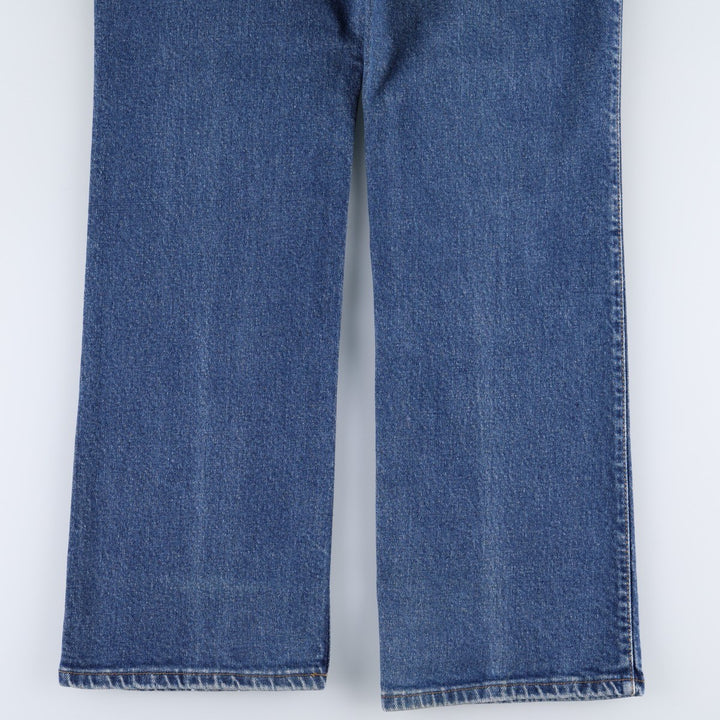 1990'S Levi's 40517-3616 Orange Tab Bootcut Denim Pants, Made in USA, Men's W35 (approx.), Vintage cotton blue type Vintage Second Hand