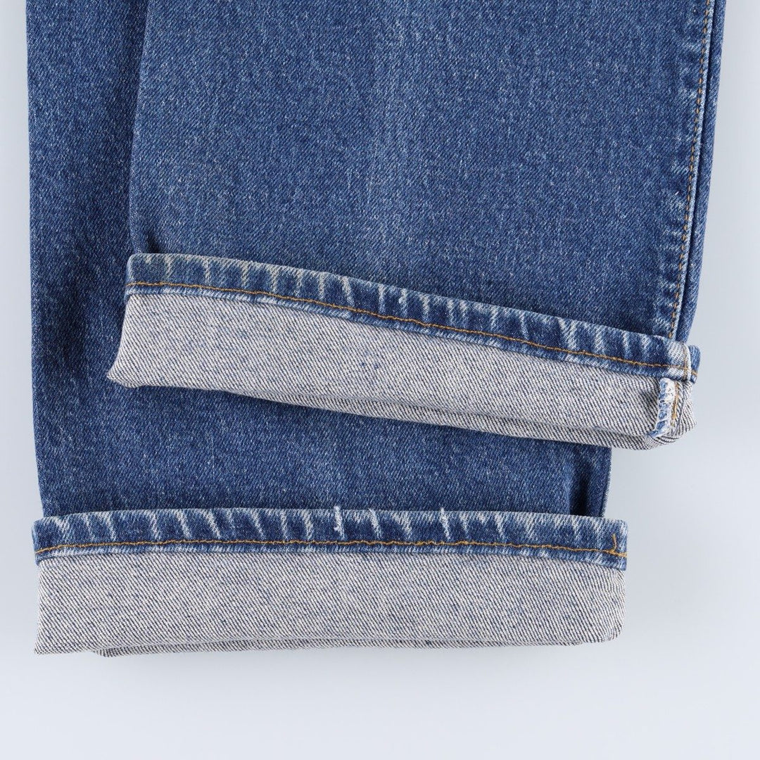 1990'S Levi's 40517-3616 Orange Tab Bootcut Denim Pants, Made in USA, Men's W35 (approx.), Vintage cotton blue type Vintage Second Hand